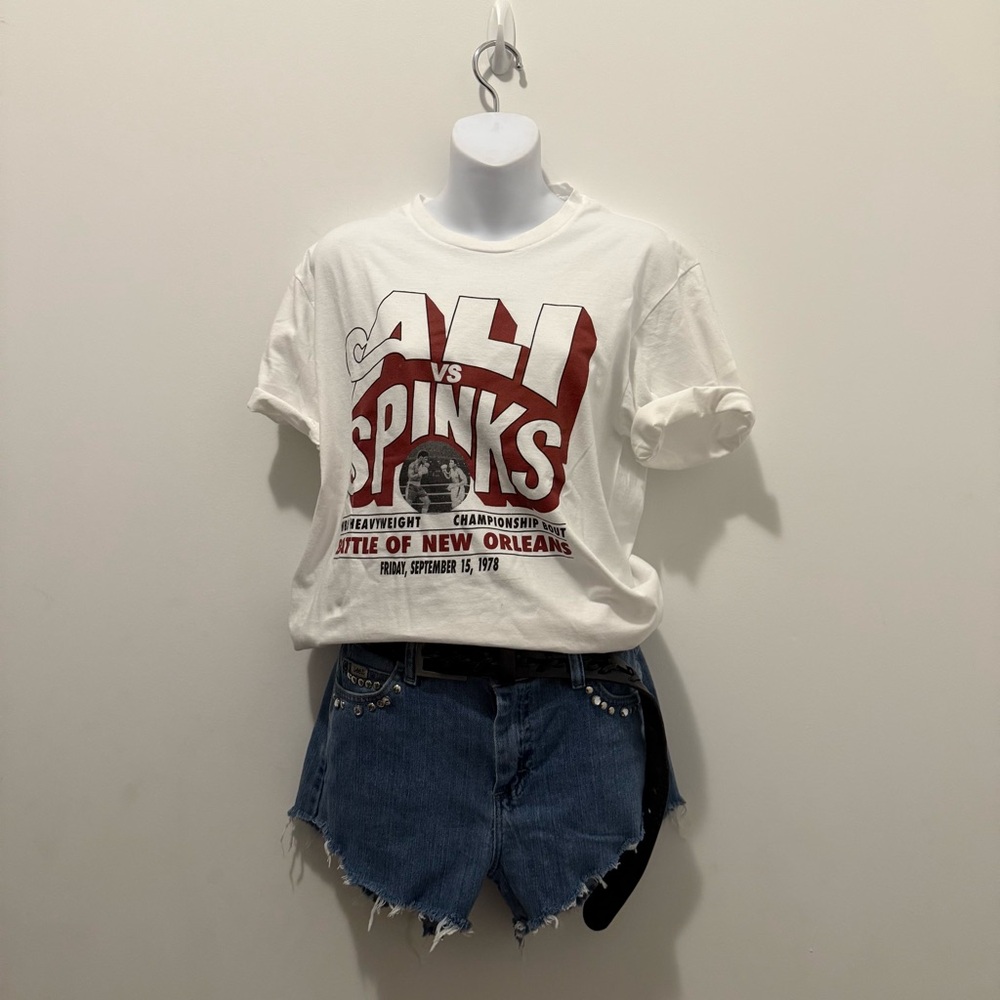 Ali vs Spinks championship boxing tee Unisex